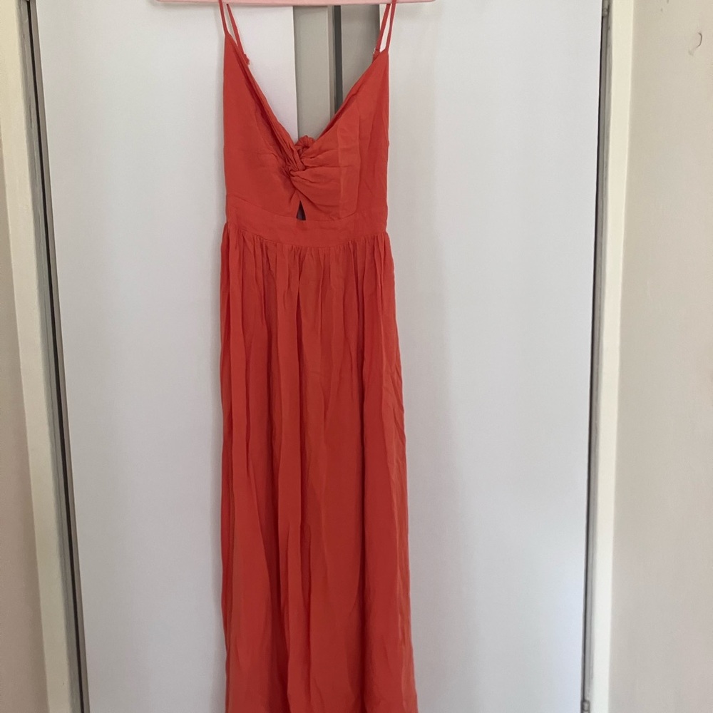 Orange Maxi Dress